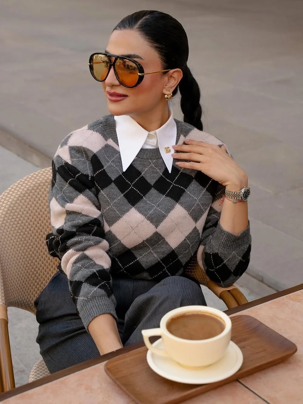 Bottega Veneta aviator sunglasses